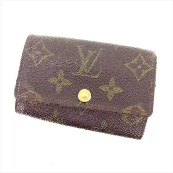 Louis Vuitton Key holder Key case Monogram Brown Woman Authentic Used - Picture 1 of 5